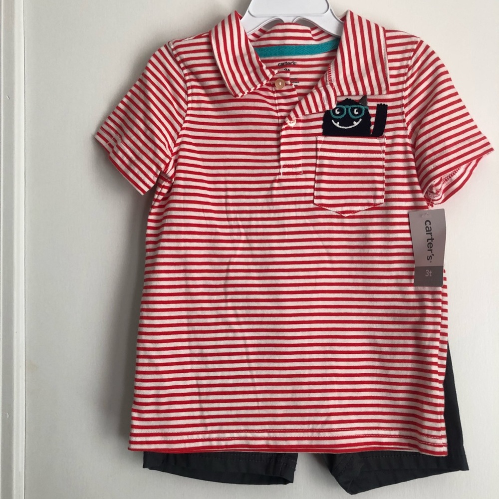Super cute Carter’s set! New with tags!